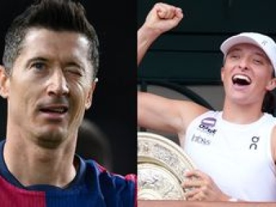 Tak Robert Lewandowski zareagował na zwycięstwo Igi Świątek. Wstawił... mem. Zabawny?