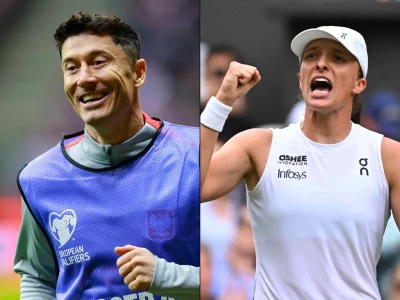 Robert Lewandowski pogratulował Idze Świątek sukcesu. To hit internetu!