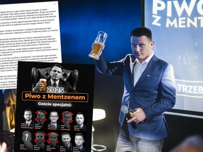 Afera braunowo-piwkowa: Mentzen odwołał zaproszenie polityków KO na piwko po ich ultimatum na temat słów Brauna