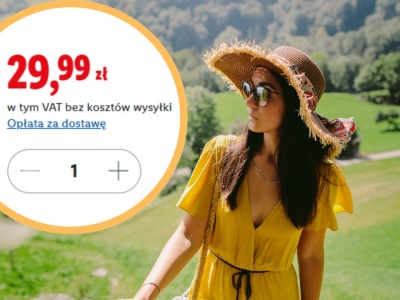 Lidl szaleje z cenami. Kopertowa sukienka z pięknym wzorem za 29 zł. Okazje też w Sinsay