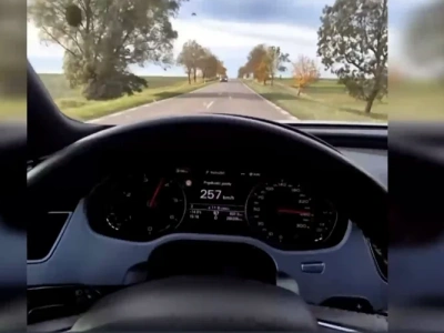 257 km/h dla lajków – filmik ze szpanu zakończył się interwencją policji [WIDEO]