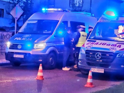 Rozbił BMW o słup na alei Słowackiego