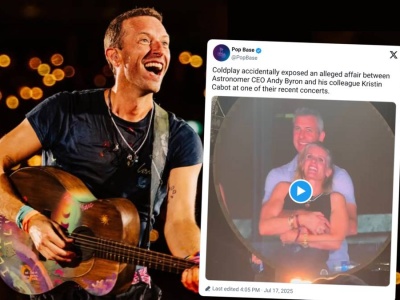 Skandal na koncercie Coldplay. Kamery ujawniły romans dyrektora