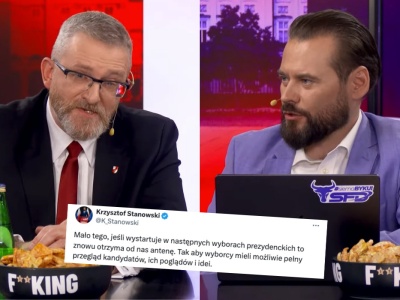 Stanowski zadziwiony Braunem, ale zapowiada, że jeżeli będzie kandydował, to znowu go zaprosi