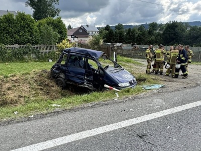 Wypadek w Spytkowicach. Nie żyje 8-letni chłopiec