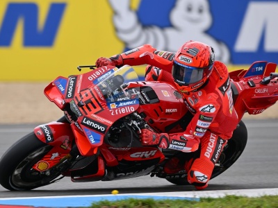MotoGP: Marc Marquez najszybszy w deszczowy piątek w Brnie