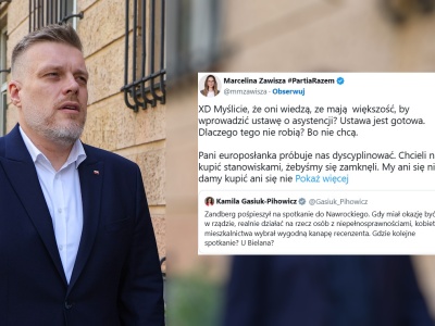 Gasiuk-Pihowicz wściekła na Zandberga. Poszło o Nawrockiego
