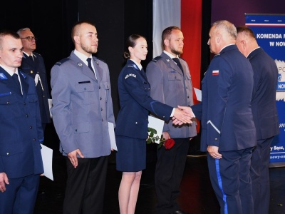 Uroczyste obchody Święta Policji w Starym Sączu