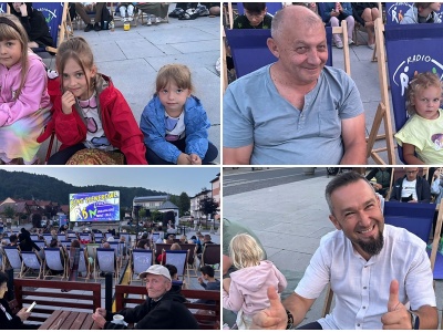 Kino plenerowe radia RDN w Muszynie [ZOBACZ ZDJĘCIA]