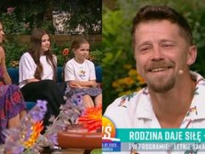 Bartosz Obuchowicz zabrał żonę i młodsze córki do 