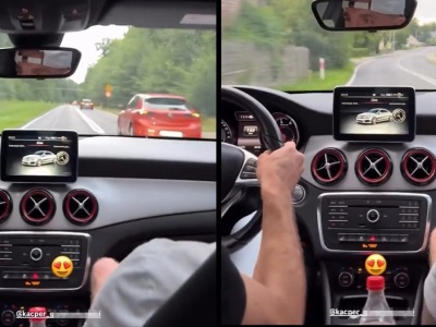 Polski piłkarz jechał niemal 200 km/h w deszczu i wyprzedzał na ciągłej