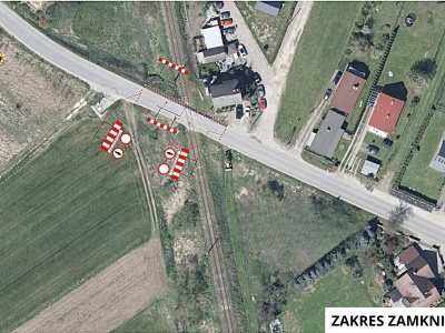 Ul. Jagodowa w Nowym Sączu zostanie zamknięta. Trwa inwestycja kolejowa