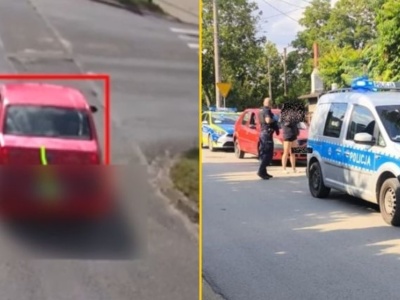 Dwoje za kółkiem i to na podwójnym gazie, czyli slalomem przez Sieradz