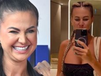 Szczuplejsza o PONAD 20 KG Maja Rutkowski wdzięczy się przed lustrem w Dubaju