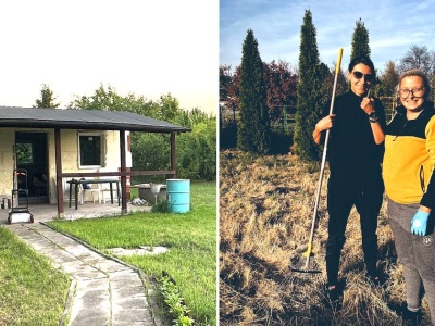 Ola kupiła działkę ROD. 