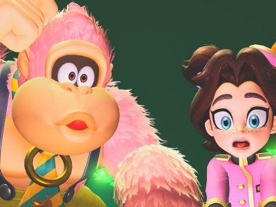 Donkey Kong Bananza zachwyca trybem artysty. Fani tworzą Gwiazdę Śmierci, Banjo i… ukrzyżowanego Goryla