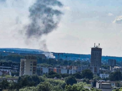 Dym nad miastem zaniepokoił mieszkańców. W poniedziałek miał miejsce pożar w Krakowie