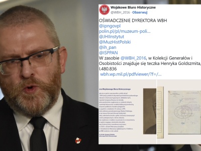 Tama dla bredni Brauna. Szef WBH udostępnił teczkę Korczaka
