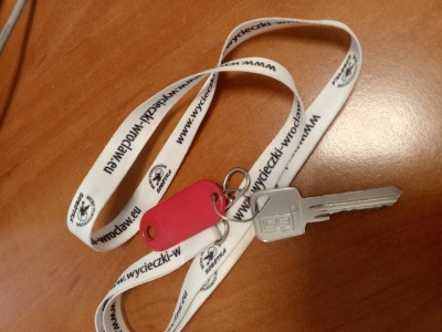 Znaleziono klucz do mieszkania