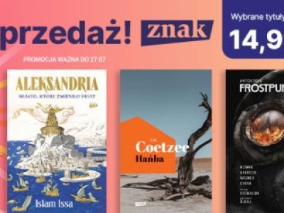Promocje dnia – 22.07.2025: Znak w Nexto i Woblinku, Insignis,  Saga Egmont x2, Rämö, Amerykańskie, Literackie, Kubik, Albatros