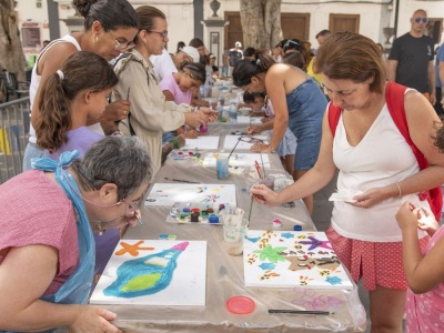 Agaete zamienione w galerię sztuki na fiestę Las Nieves