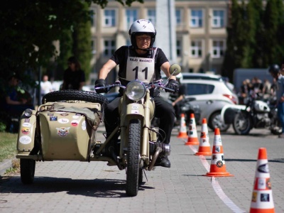 III Eliminacja Mistrzostw Polski Motocykli Zabytkowych. Zabytki w Mińsku Mazowieckim