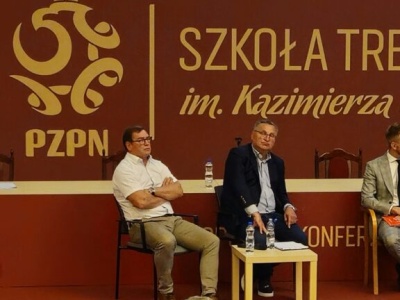 Jan Urban w Łodzi. Obserwował jednego z piłkarzy Widzewa