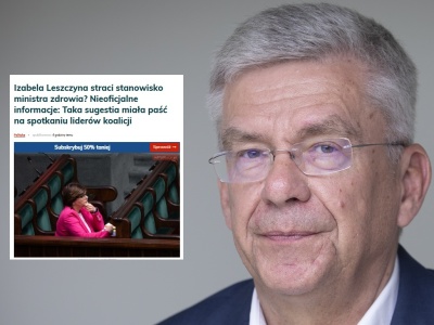 TYLKO U NAS. Karczewski o Leszczynie: Najgorsza minister
