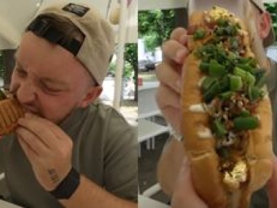 Książulo spróbował NAJDROŻSZEGO hot doga w Polsce. Miał złoto i kosztował... prawie STO ZŁOTYCH! 