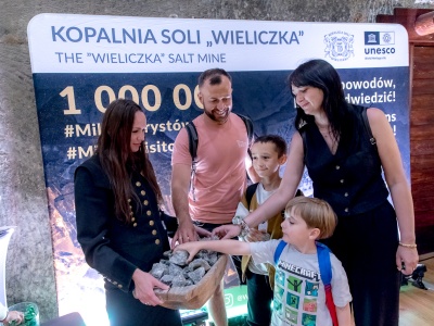 1 000 000 turystów w Kopalni Soli „Wieliczka”