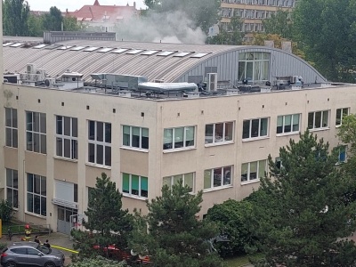 Pożar na AGH w Krakowie. Ewakuowano 20 osób