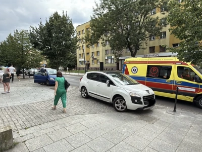 Trzy samochody zderzyły się na Grunwaldzkiej