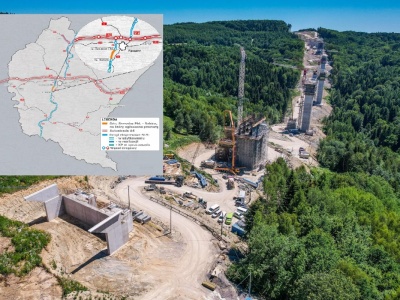 Wciąż wygląda jak stok narciarski. To będzie jedna z najpiękniejszych dróg ekspresowych w Polsce