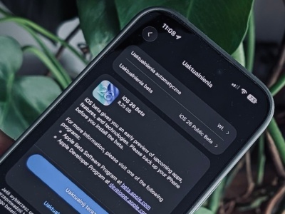Apple uruchamiania publiczne beta testy iOS 26