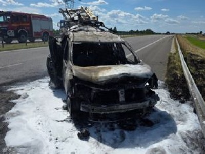 Z Dacii nic nie zostało. Poważna kolizja na S19