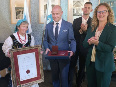 Wanda Łomnicka-Dulak honorową obywatelką Piwnicznej-Zdroju