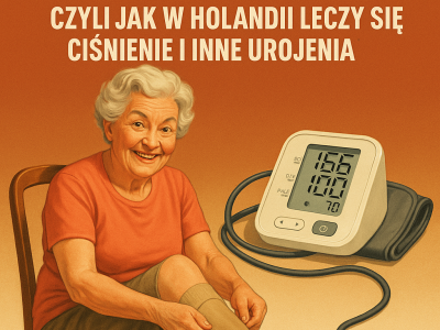 166/100? Pfff, gewoon steunkousen! Czyli jak w Holandii leczy się nadciśnienie i inne urojenia