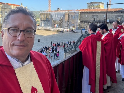 Z Torunia do Santiago de Compostela, na imieniny św. Jakuba. Mnóstwo Polaków na szlaku