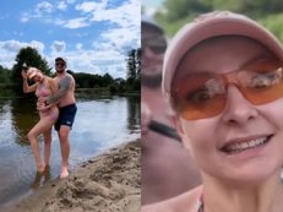 Magdalena Narożna prezentuje odchudzoną sylwetkę w bikini podczas rodzinnego wypadu na kajaki