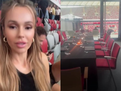 Doda ogląda koncert J.Lo z loży VIP i narzeka. 