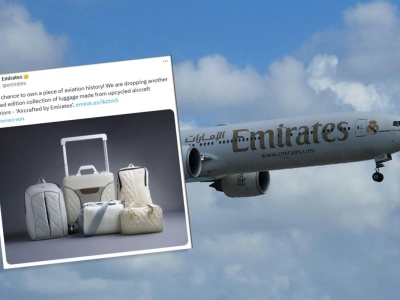 Pas bezpieczeństwa i futerko z fotela kapitana. Nietypowa kolekcja Emirates. Tanio nie jest