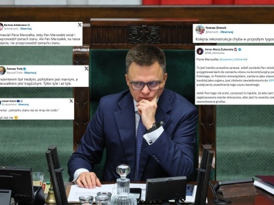 Zmasowany atak polityków Koalicji 13 grudnia na Hołownię!
