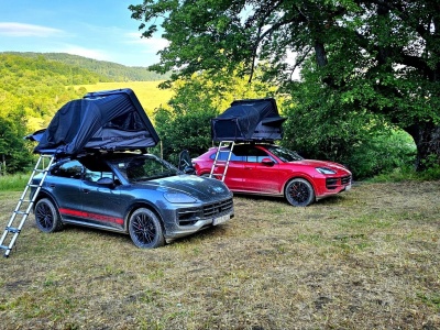 Nie tylko asfalt. Porsche Cayenne GTS w Bieszczadach