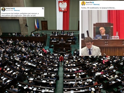 Wymiana Treli i Śliza! Poszło o słowa marszałka Hołowni