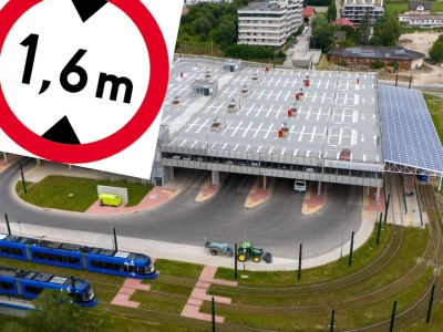 Znak pokazuje 1,6 m, ale wjedziesz wyższym autem. Tylko czy wolno? Wracamy do sprawy parkingu P+R Górka Narodowa