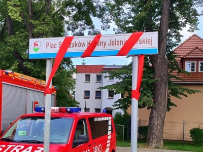 Strażacy z Kotliny Jeleniogórskiej mają swój plac