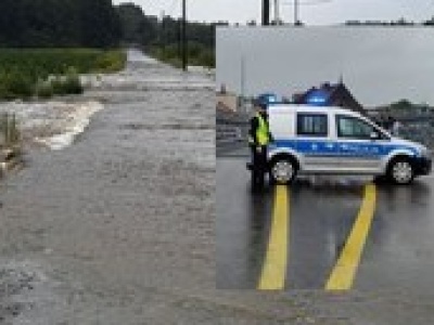 Zalane drogi, przerwany wał. Niż genueński nad Polską