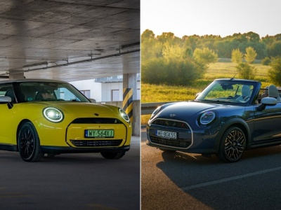 Elektryczny gokart czy wiatr we włosach? MINI Cooper SE kontra MINI Cooper S Cabrio