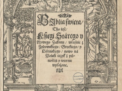 XVI-wieczne Biblie Brzeskie trafią do Opola