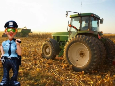 Kontrola rolnika na polu alkomatem. Czy Policja ma do tego prawo?